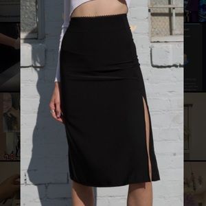 Brandy Melville black phoebe skirt